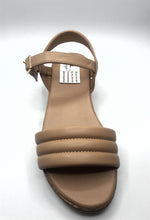 Load image into Gallery viewer, &#39;Mia&#39; Tan Band Ankle Strap Sandal