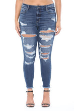 Load image into Gallery viewer, High Rise Distressed Cropped Skinny Jeans