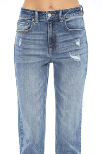 Fernanda High Rise Distressed Jeans