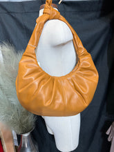 Load image into Gallery viewer, Round Vegan Leather Hand Bag