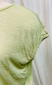 Lime Basic Round Neck Tee