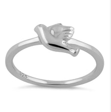 Load image into Gallery viewer, .925 Sterling Silver Dove Ring