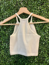 Load image into Gallery viewer, White, Natural, or Mocha Razor Back Crop Top