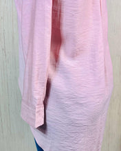 Load image into Gallery viewer, *CLEARANCE* Tiffany White or Mauve Long Sleeve Hi-Low Button Up