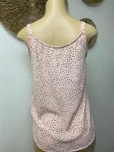 Load image into Gallery viewer, Paula Pink Confetti Lightweight relaxed tank top