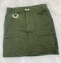 Load image into Gallery viewer, Alissa A-Line Checkered Mini Skirt