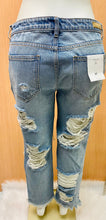 Load image into Gallery viewer, Alissa Distressed Boyfriend Jeans