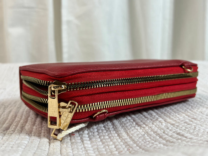 Double zipper Wallet