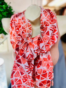 Carolina Beautiful Orange Hues Scarf