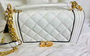 Paisley Square  Quilted Inspired Women's Bag