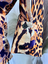 Load image into Gallery viewer, Victoria Animal Print V Neck Surplice Top