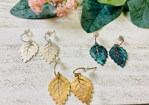 Small Leaf Earrings