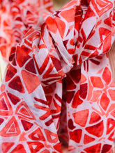 Load image into Gallery viewer, Carolina Beautiful Orange Hues Scarf