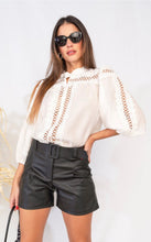 Load image into Gallery viewer, Off White Three Quarter Sleeve Lace Top