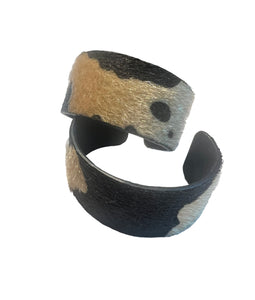 Cow Print Expandable Cuff