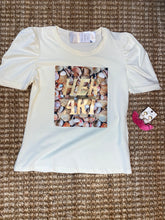 Load image into Gallery viewer, Karla Beige Shell Plus Size Tee