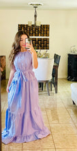 Load image into Gallery viewer, Jessica Lilac Tiered Maxi Dress