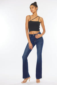 Kylie High Rise Side Slit Bootcut