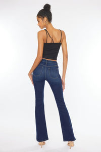 Kylie High Rise Side Slit Bootcut