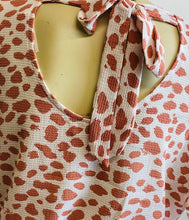 Load image into Gallery viewer, Clearance** Clay Animal Pattern with Dolman Flowy Sleeved Top