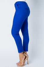 Load image into Gallery viewer, Reyna Royal Blue, Ref or Khaki Stretchy Trousers